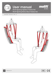 Etac molift RgoSling MediumBack Padded/Net User Manual