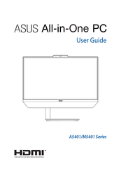 Asus Zen AiO E5400WFP User Manual