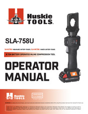Huskie Tools SLA-RL758U Operator's Manual