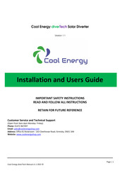 Cool Energy CE-DT3000W Installation And User Manual