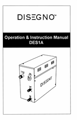AQUADESIGN DISEGNO DES1A-6kW Operation & Instruction Manual