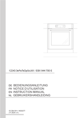 Amica EBX 944 700 E Instruction Manual