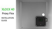 XLOCK MifareFlex 40 Installation Manual