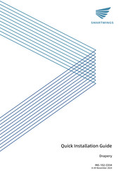 SMARTWINGS Drapery Single Rod Quick Installation Manual