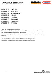 Roland LOADLOCK LAYERLOK Product User Manual