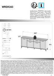 Forte WRDK243 Assembling Instruction