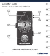 TC Electronic BodyRez Quick Start Manual