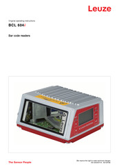 Leuze BCL604i Original Operating Instructions