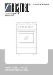 Rosthal 20TMG4G066-SS Instruction Manual
