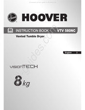 Hoover VTC 580NC Instruction Book
