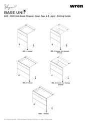 Wren vogue BASE UNIT 800 Base Fittings Manual