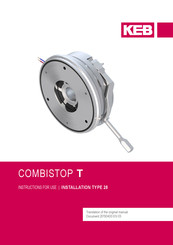 KEB COMBISTOP T Instructions For Use Manual