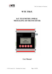 WTE TReX-460 User Manual