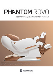 Bodyfriend BFR-8060EU User Manual