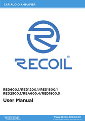 Recoil RED1800.1 User Manual