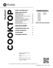 GE JP3030SWSS Owner's Manual