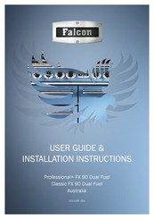 Falcon Professional+ FX 90 Dual Fuel User's Manual & Installation Instructions