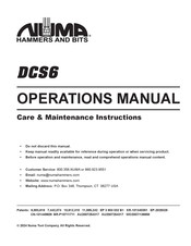 Numa DCS6 Operation Manual
