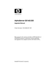 HP AlphaServer GS320 Upgrade Manual