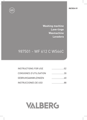 VALBERG WT 612 C W566C Instructions For Use Manual