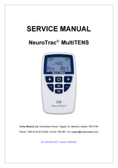 Verity Medical NeuroTrac MultiTENS Service Manual