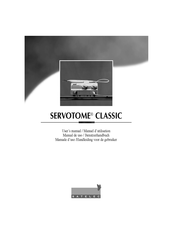 Satelec SERVOTOME CLASSIC User Manual