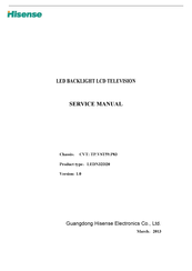 Hisense LEDN32D20 Service Manual