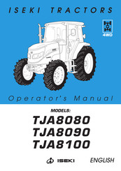 Iseki TJA8090 Operator's Manual