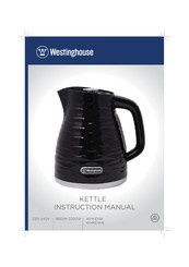 Westinghouse WHKE14W Instruction Manual