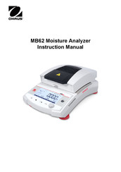 OHAUS 30971928 Instruction Manual