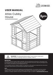 LifeSpan Kids Atlas Cubby House User Manual