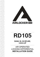 Airlocker RD105 Installation Manual
