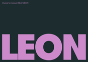 Seat LEON 2024 Owner's Manual