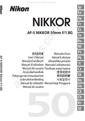 Xerox AF-S NIKKOR 50mm f/1.8G User Manual