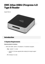 OWC Atlas OWCTCCFXB4RDR Support Manual