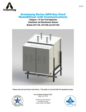Armstrong HumidiClean GFH Series Installation And Maintenance Manual