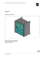 Samson 7311 Mounting And Operating Instructions