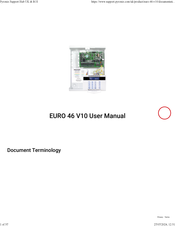 Pyronix EURO 46 V10 User Manual