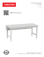 treston Cornerstone Bench Assembly Instructions Manual