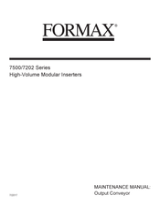 Formax 7500 Series Maintenance Manual