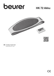 Beurer 225.91 Instructions For Use Manual