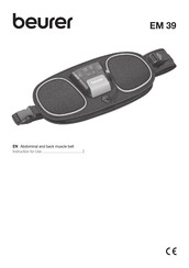 Beurer EM 39 Instructions For Use Manual