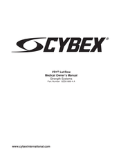 CYBEX 13250-888-4 A Owner's Manual