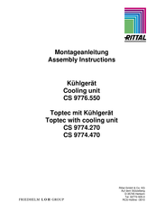 Rittal CS 9774.470 Assembly Instructions Manual