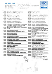 DS KRAUSE 1222 Series User Manual