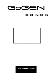 Gogen TVF40M340STWEB Manual