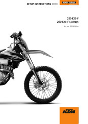 KTM 250 EXC-F Six Days 2020 Setup Instructions