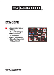 Facom DT.MODPR Instructions Manual