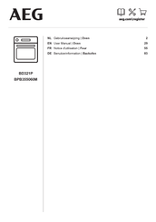 AEG BD321P User Manual