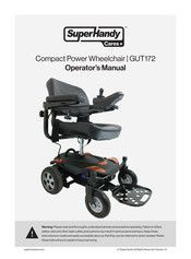 Super Handy GUT172 Operator's Manual